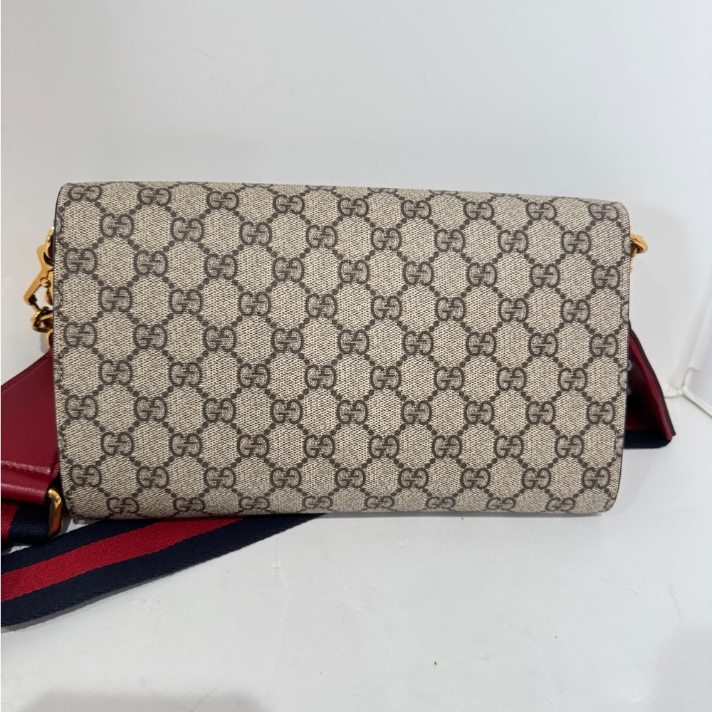 Gucci Horsebit 1955 Bag Shoulder Women Handbag Crossbody NEW - Picture 7 of 15